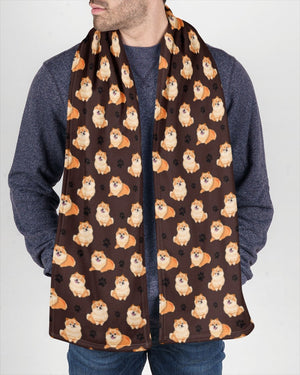 Pomeranian-Paw Dog Scarf