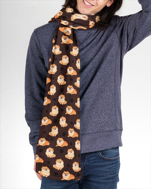 Pomeranian-Paw Dog Scarf