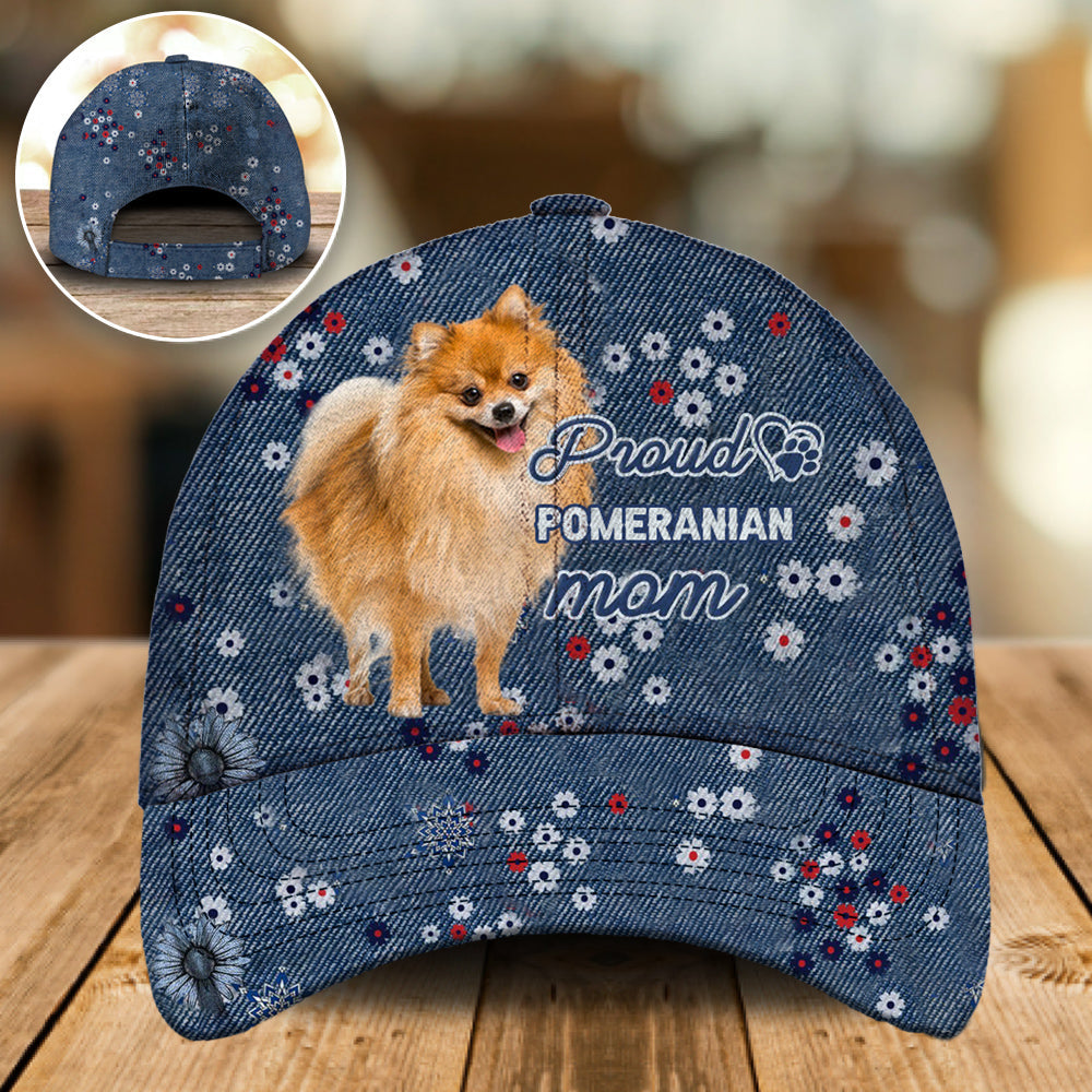 Pomeranian-Pround mom-Cap