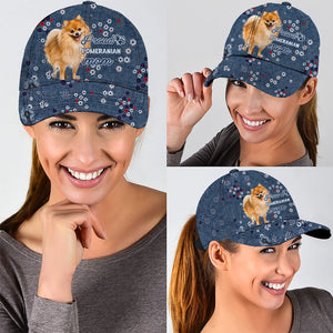 Pomeranian-Pround mom-Cap