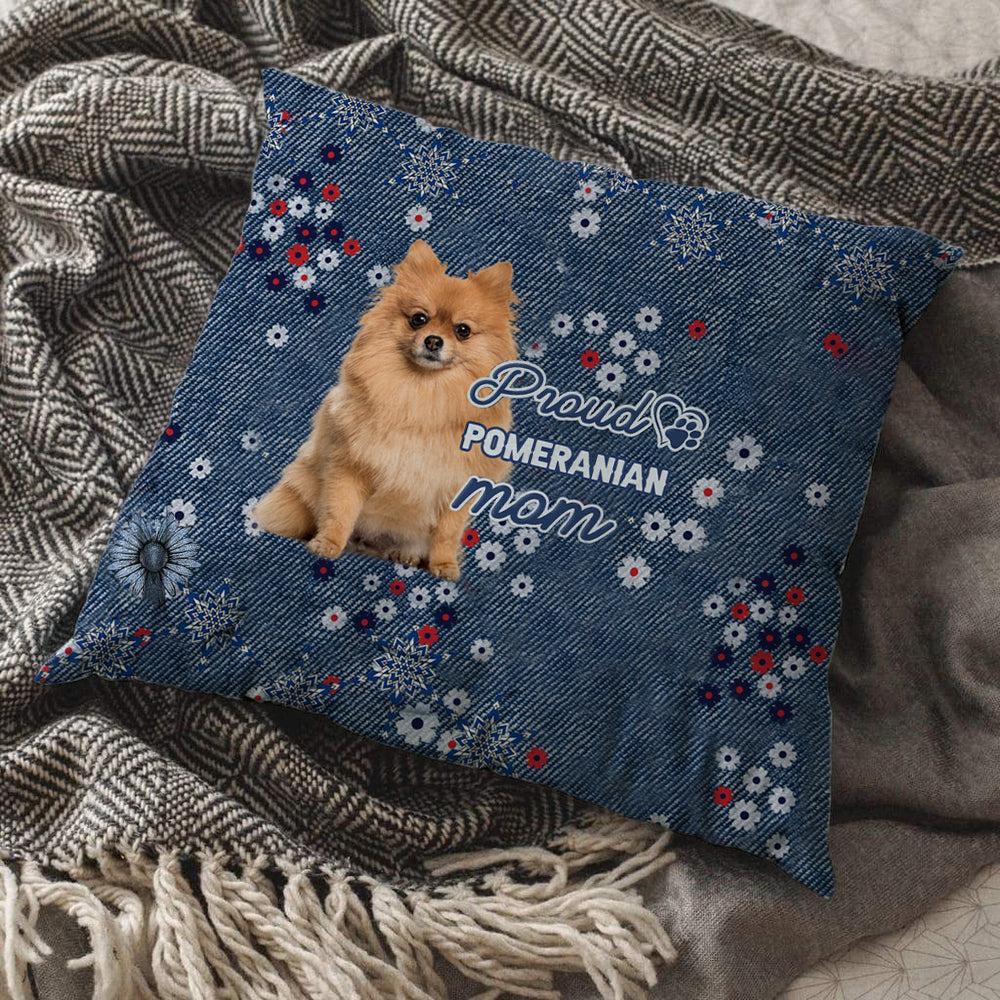 Pomeranian (2) Pround Mom-Pillow Case