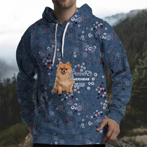 Pomeranian (2) Pround Mom-Hoodie