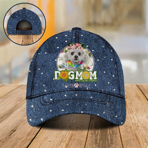 Poodle-1 Hawaii beach Dog Mom Cap