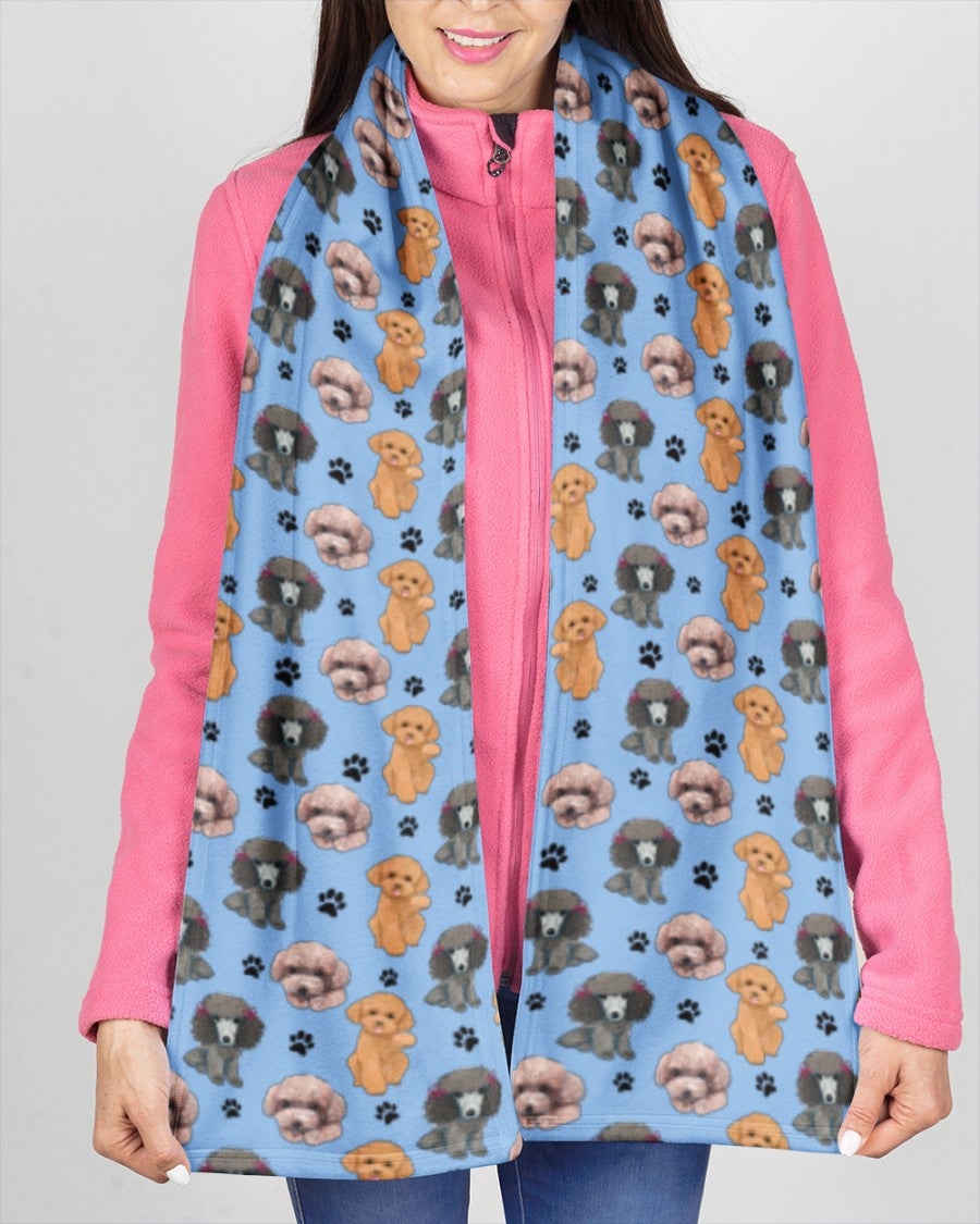 Poodle-Paw Dog Scarf