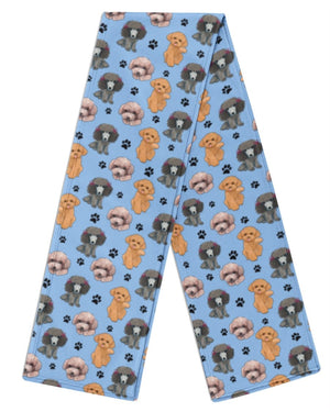 Poodle-Paw Dog Scarf