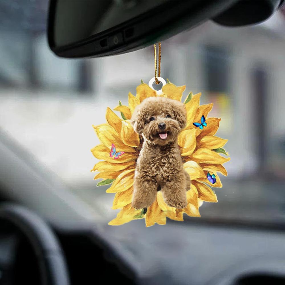 Poodle 2-The Sunshine-Two Sided Ornament