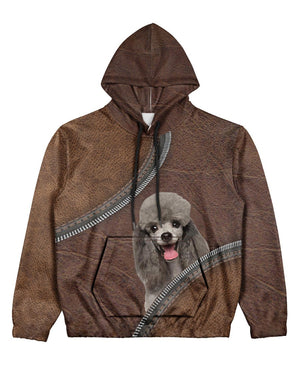 Poodle4-Never Walk Alone Hoodie