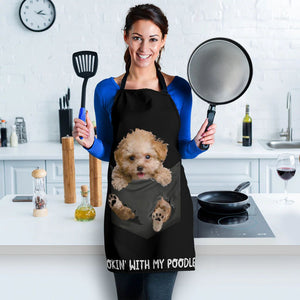Poodle  Cookin' With Me Apron