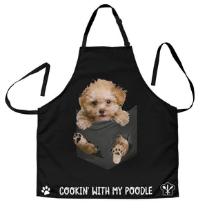 Poodle  Cookin' With Me Apron