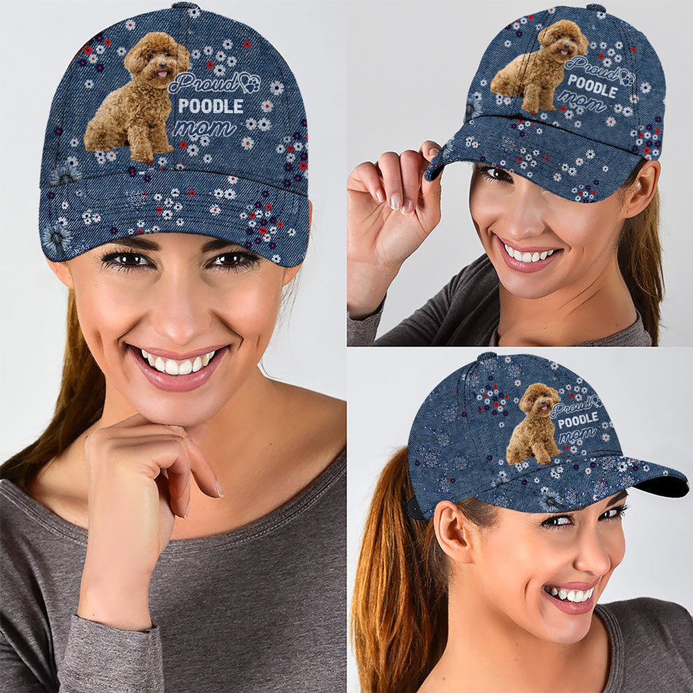 Poodle-Pround mom-Cap