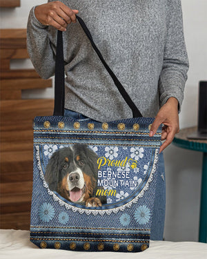 Pround BERNESE MOUNTAIN mom-Cloth Tote Bag