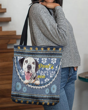 Pround Dalmatian mom-Cloth Tote Bag