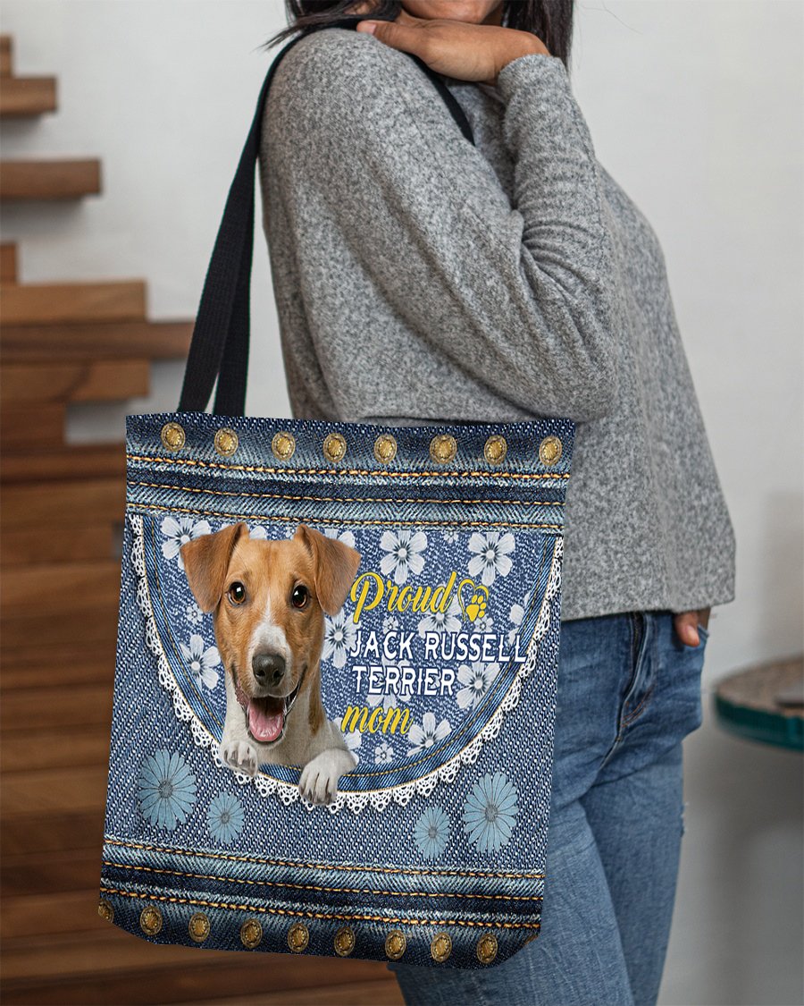 Pround Jack russell terrier mom-Cloth Tote Bag