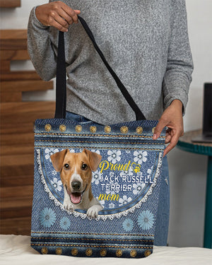 Pround Jack russell terrier mom-Cloth Tote Bag