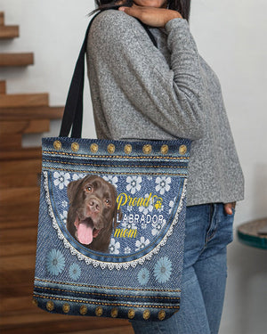 Pround Labrador2 mom-Cloth Tote Bag