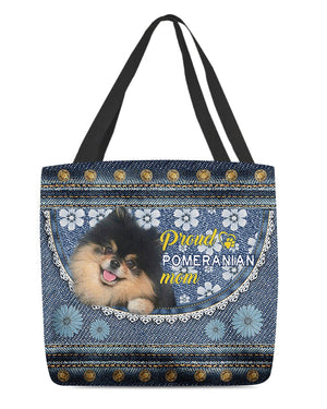 Pround Pomeranian2 mom-Cloth Tote Bag