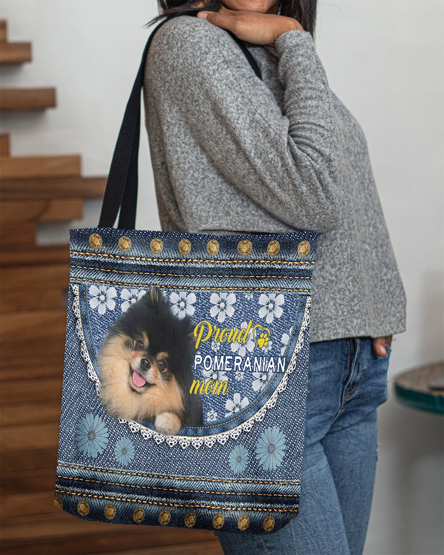 Pround Pomeranian2 mom-Cloth Tote Bag