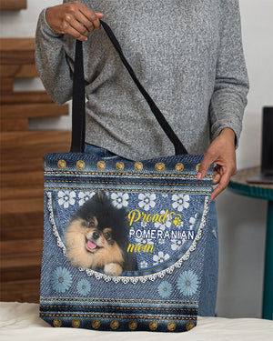 Pround Pomeranian2 mom-Cloth Tote Bag