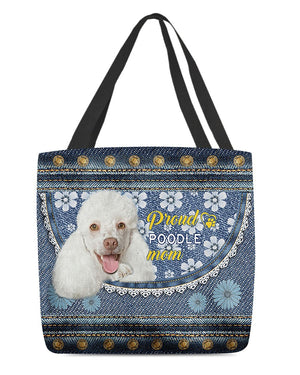 Pround Poodle2 mom-Cloth Tote Bag