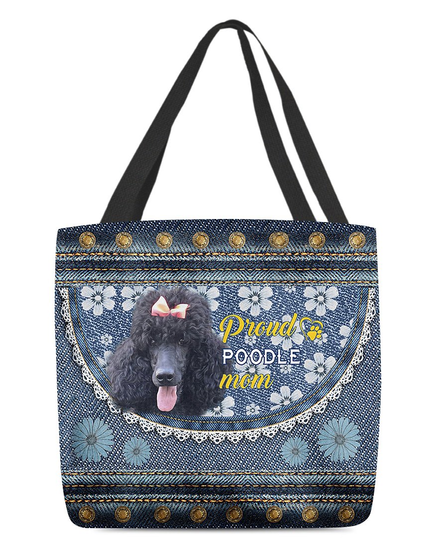 Pround Poodle3 mom-Cloth Tote Bag