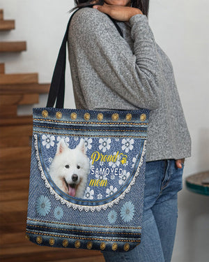 Pround Samoyed mom-Cloth Tote Bag