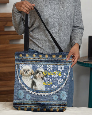 Pround Shih tzu mom-Cloth Tote Bag