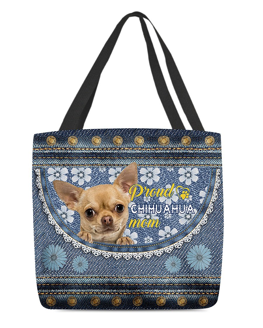 Pround Chihuahua2 mom-Cloth Tote Bag