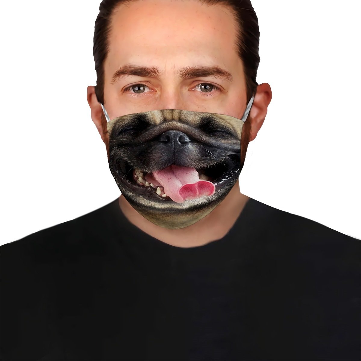 Pug Smile EZ06 1304 Face Mask