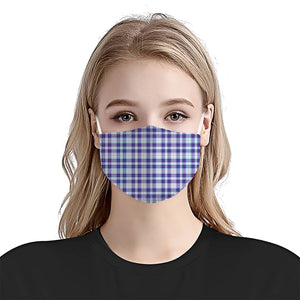 Purple Caro Pattern EZ10 2804 Face Mask