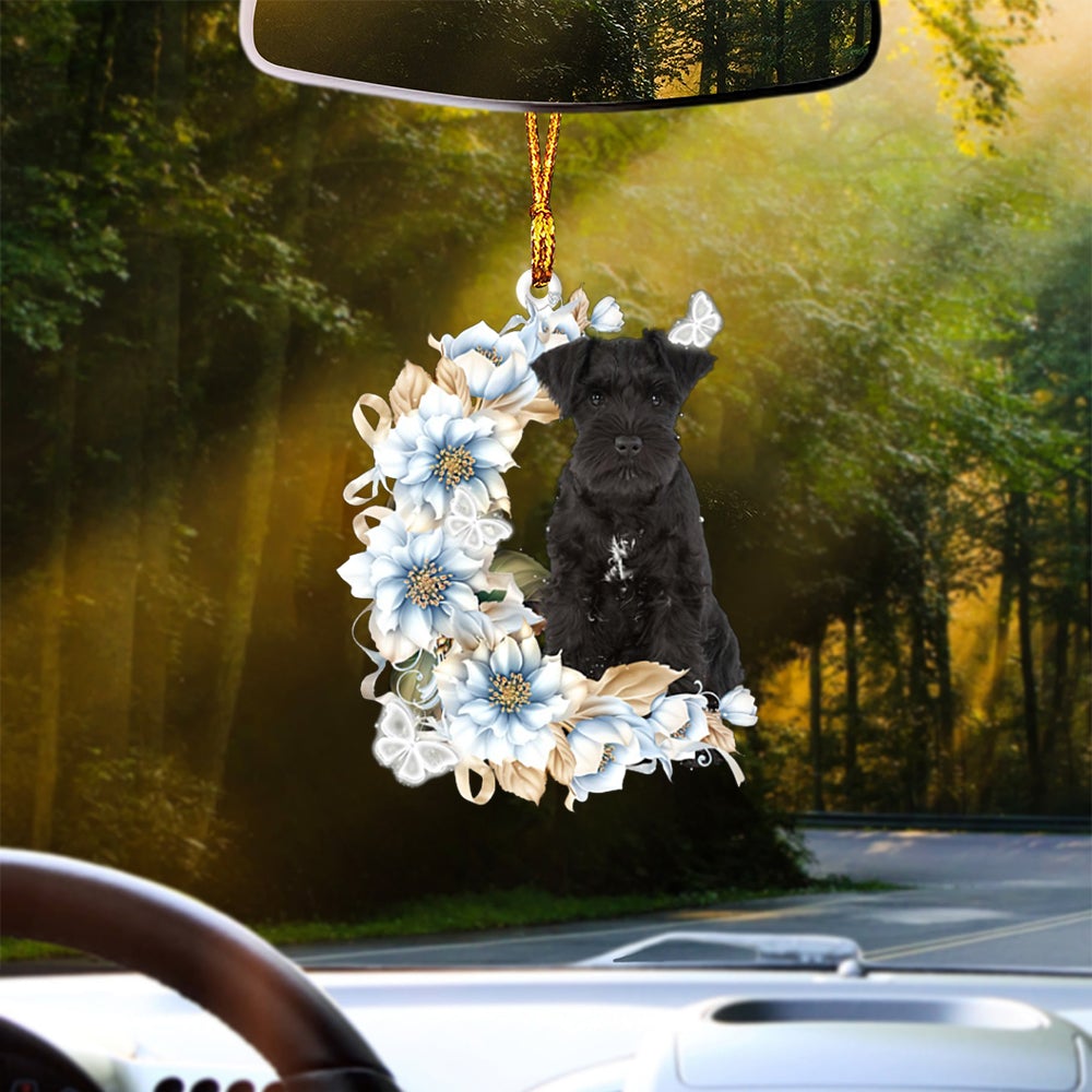 BLACK Miniature Schnauzer-Rest Of Mine Two Sides Ornament