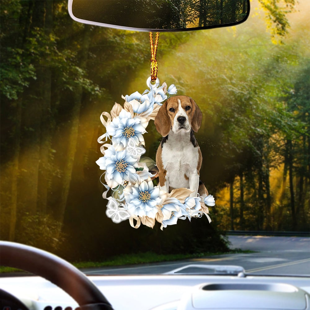 Beagle-Rest Of Mine Two Sides Ornament