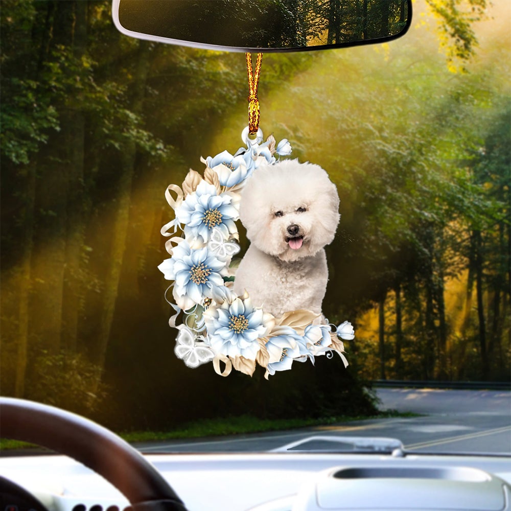 CREAM Bichon Frise-Rest Of Mine Two Sides Ornament