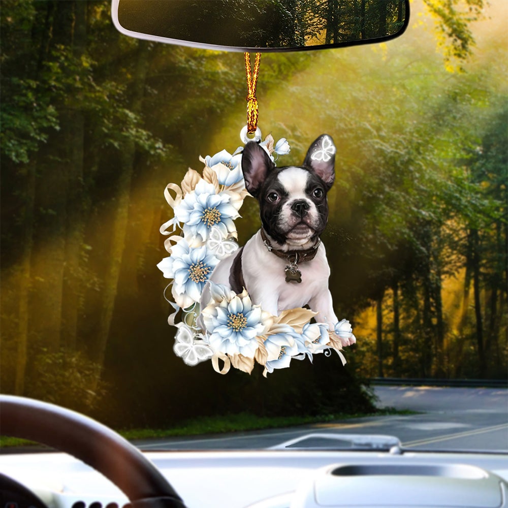 French Bulldog 2-Rest Of Mine Two Sides Ornament