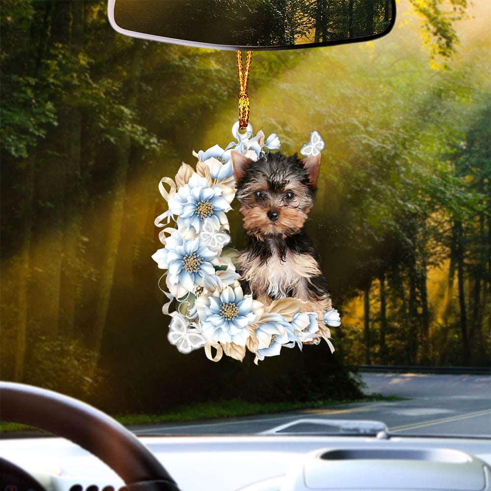 Yorkshire Terrier-Rest Of Mine Two Sides Ornament