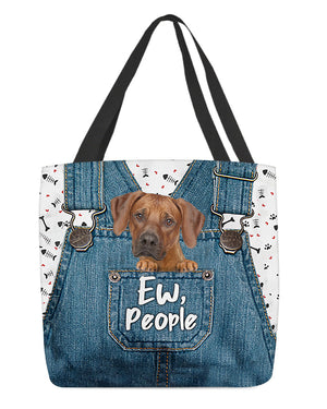 Rhodesian ridgeback-EW people-Cloth Tote Bag