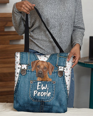 Rhodesian ridgeback-EW people-Cloth Tote Bag