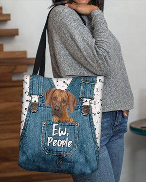 Rhodesian ridgeback-EW people-Cloth Tote Bag