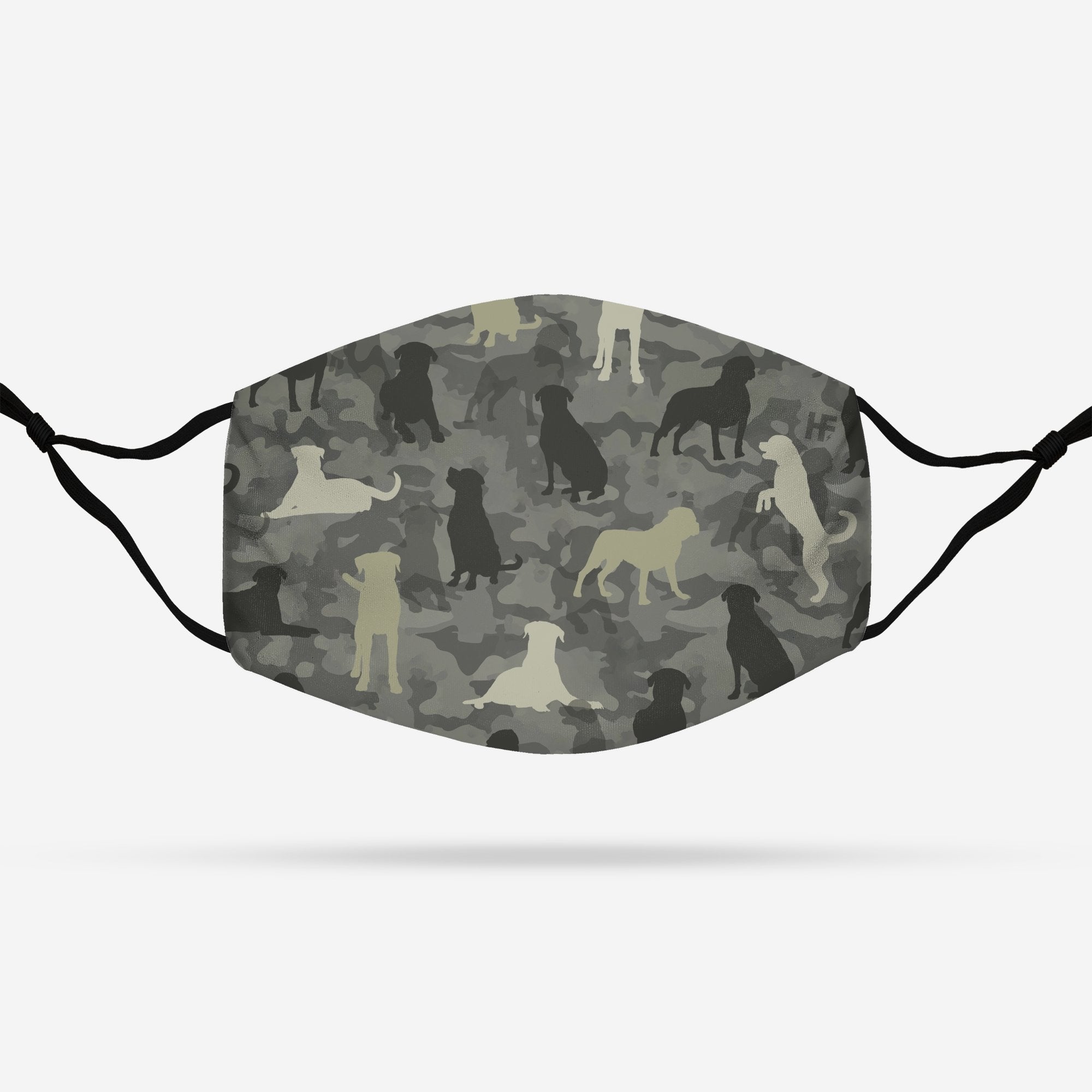 Rottweiler Camo EZ07 0608 Face Mask