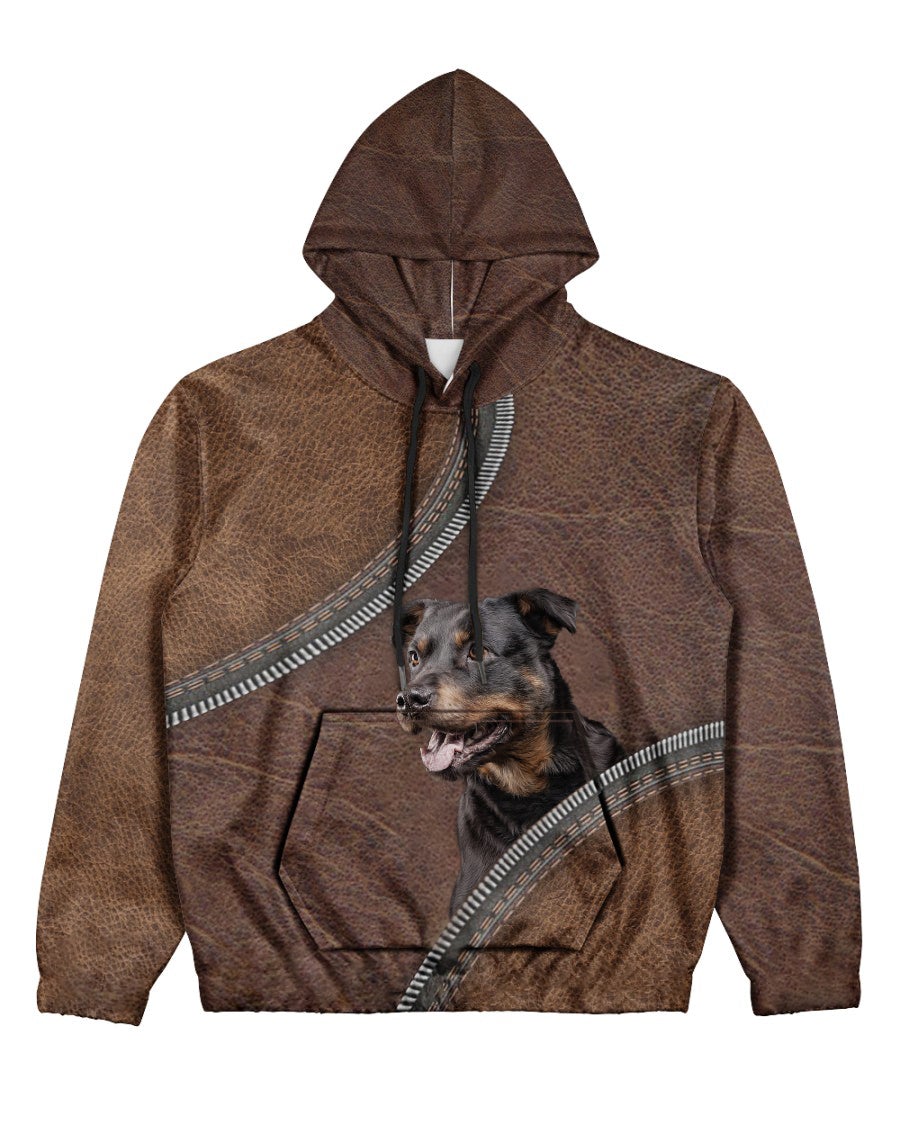 Rottweiler-Never Walk Alone Hoodie