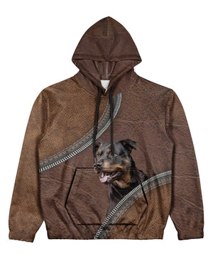 Rottweiler-Never Walk Alone Hoodie