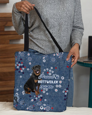 Rottweiler 1 Pround Mom-Cloth Tote Bag