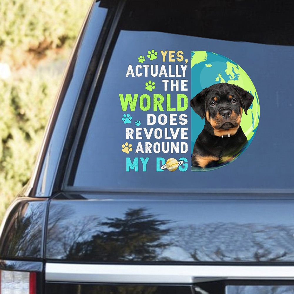 Rottweiler 1 Revolve Around Decal