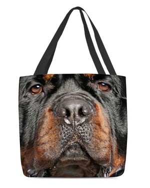 Rottweiler 2 Face-Cloth Tote Bag