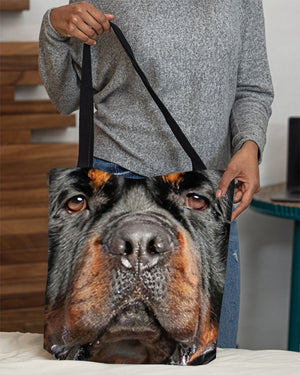 Rottweiler 2 Face-Cloth Tote Bag