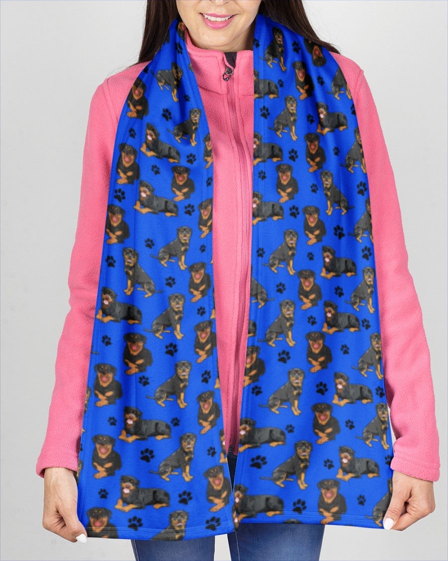 Rottweiler Paw-Paw Dog Scarf