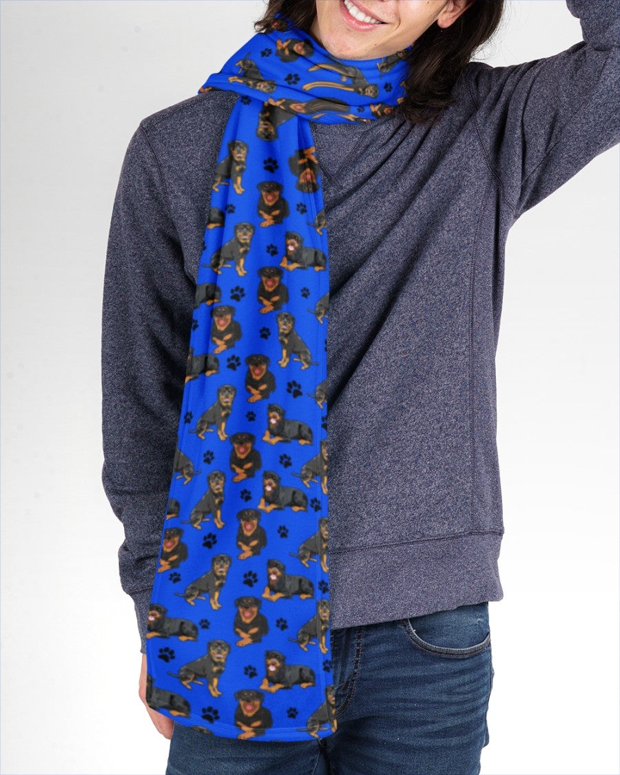 Rottweiler Paw-Paw Dog Scarf