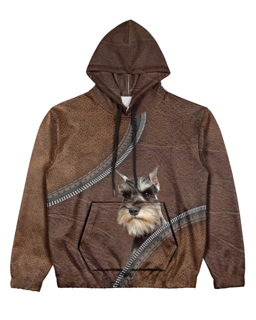 Schnauzer 2-Never Walk Alone Hoodie