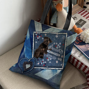 Schnauzer 2 Pround Mom2-Cloth Tote Bag