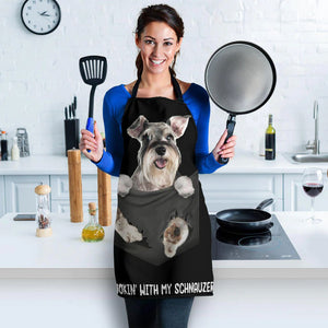 Schnauzer  Cookin' With Me Apron