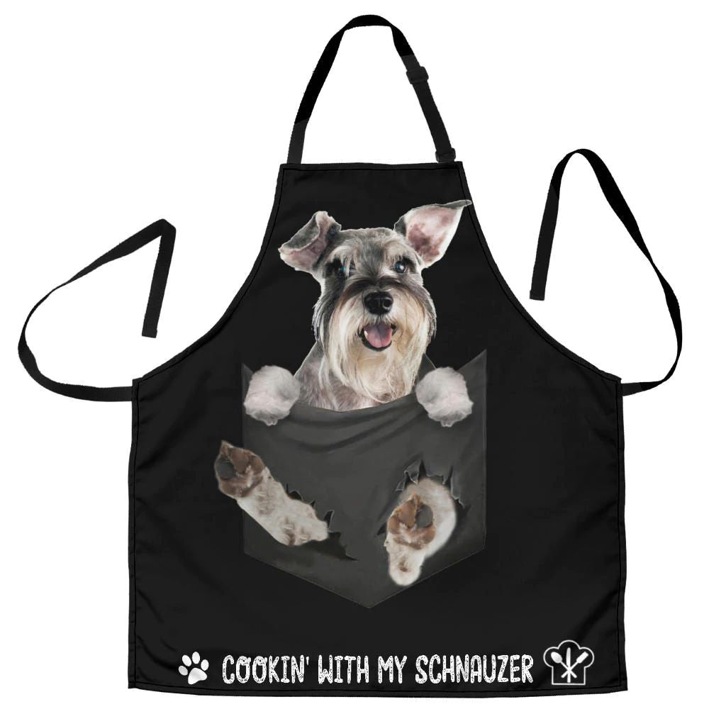 Schnauzer  Cookin' With Me Apron